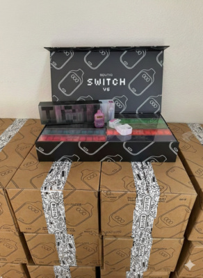 Boutiq Switch V6 3G Disposable | Triple-Chamber Liquid Live Diamonds Vape