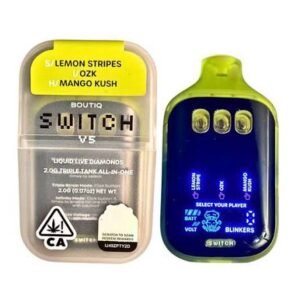 BOUTIQ SWITCH V5 2G LEMON STRIPES (S) × OZK (I) × MANGO KUSH (H)