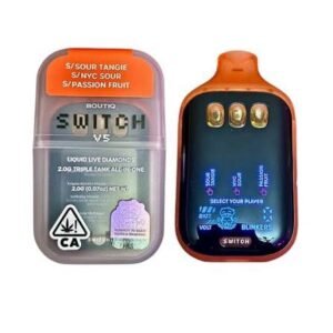 BOUTIQ SWITCH V5 2G SOUR TANGIE (SATIVA) × NYC SOUR ( ) × PASSION FRUIT (SATIVA)
