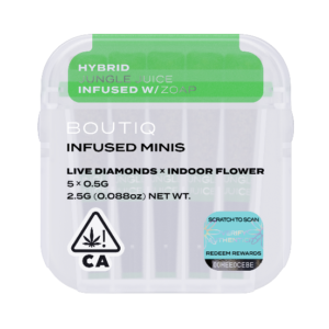 Boutiq Infused Minis Pre Rolls Juice and Zoap
