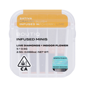 Boutiq Infused Minis Pre Rolls Orange Slush and Cherry Lime