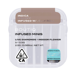 Boutiq Infused Minis Pre Rolls Biscoff x Jelly Roll