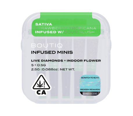 BOUTIQ INFUSED MINIS PRE ROLLS