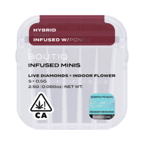 Boutiq Infused Minis Pre Rolls Yuzu and Ponzu