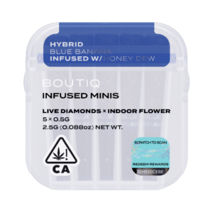 Boutiq Infused Minis Pre Rolls Blue Banana x Honey Dew