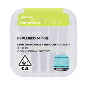 Boutiq Infused Minis Pre Rolls Cactus Jack x Gelonade