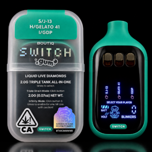 BOUTIQ SWITCH V5 (3 in 1) GUM LIMITED EDITION “J-13”, “GELATO 41”, “GDP”
