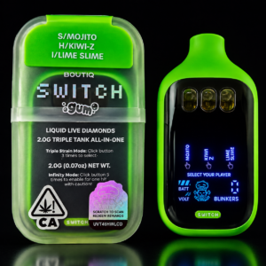 BOUTIQ SWITCH V5 (3 in 1) GUM LIMITED EDITION “MOJITO”, “KIWI-Z”, “LIME SLIME”