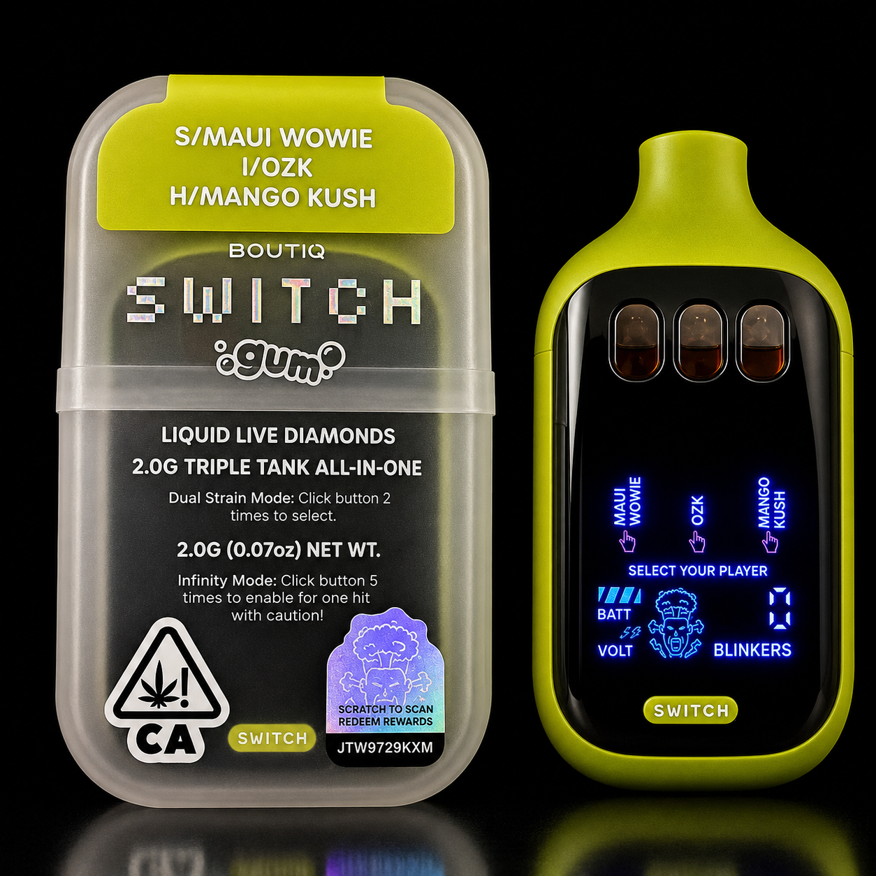 BOUTIQ SWITCH V5 (3-in-1) Gum Limited Edition