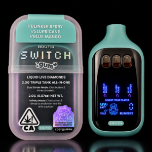 BOUTIQ SWITCH V5 (3 in 1) GUM LIMITED EDITION “BLINKER BERRY”, “SLUREICANE”, “BLUE MANGO”