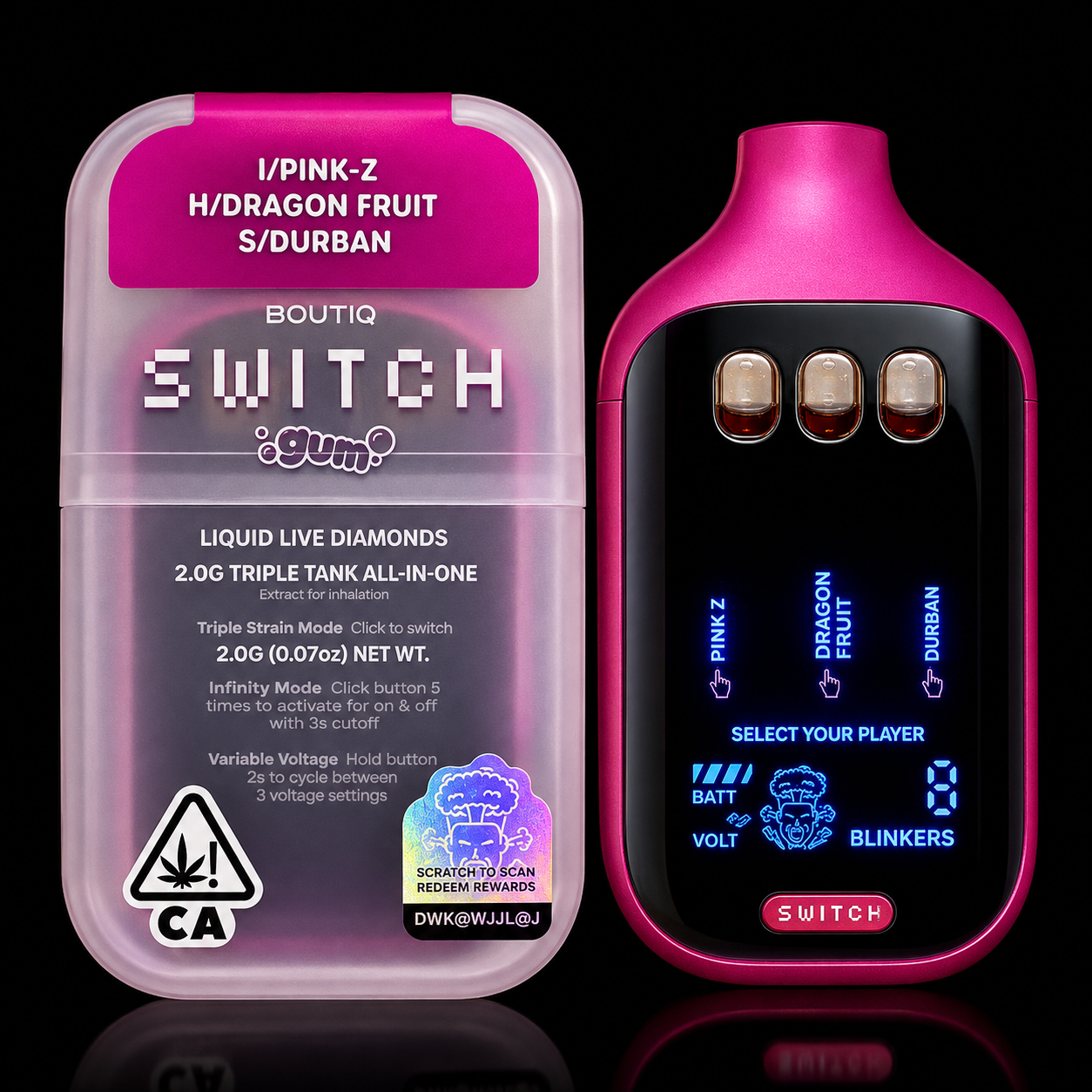 BOUTIQ SWITCH V5 Gum Limited Edition