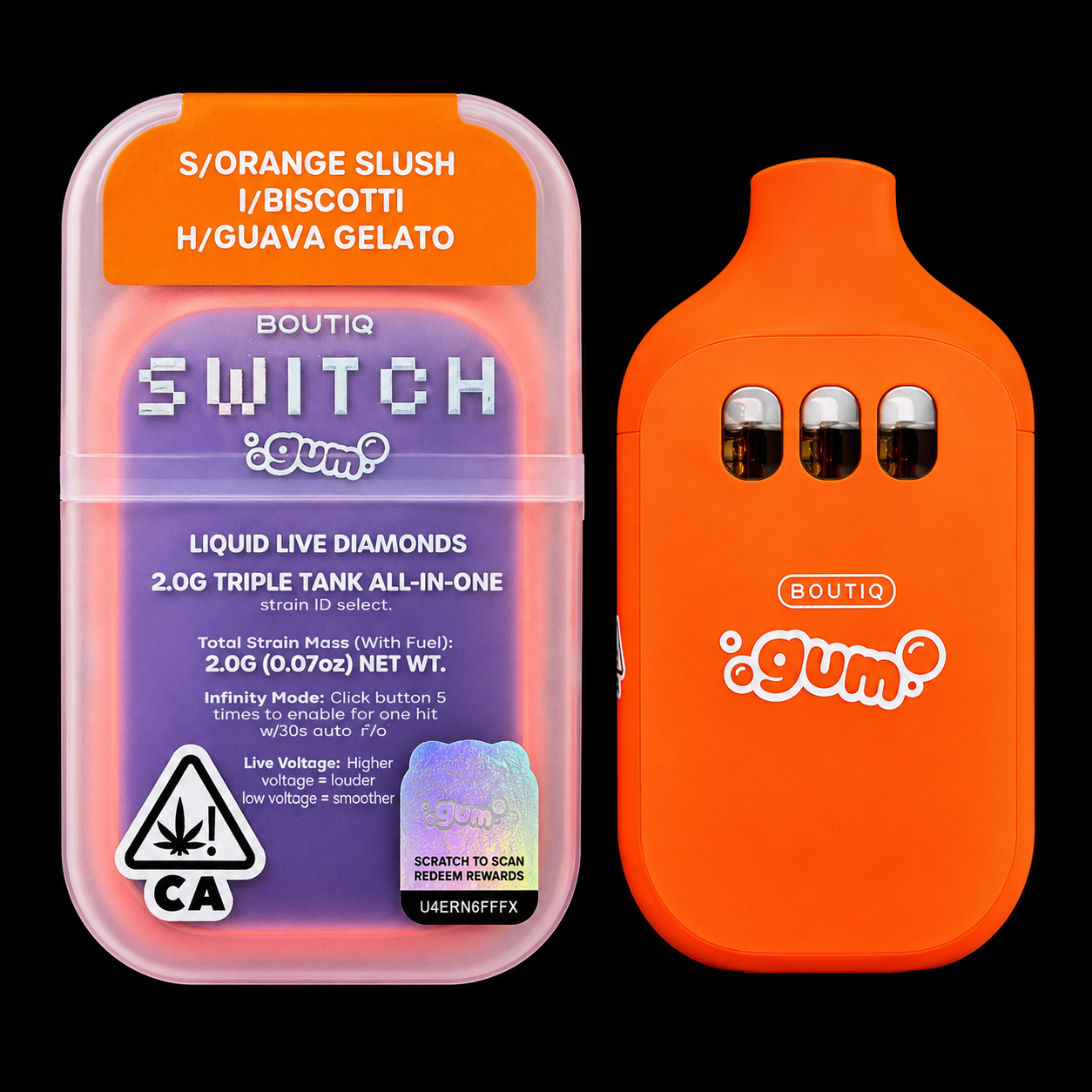 Boutiq Switch Gum Edition q Boutiq Switch Gum Edition