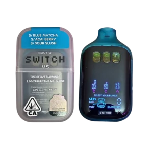 BOUTIQ SWITCH V5 (3 in 1) “BLUE MATCHA” x “ACAI BERRY” x “SOUR SLUSH” (SATIVA)