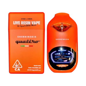 Sherbinskis Quattro 2G Live Resin Disposable No Signal (Sativa) x White Mochi (Sativa)