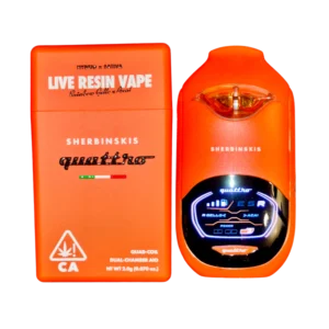Sherbinskis Quattro 2G Live Resin Disposable | Rainbow Gello (Hybrid) x Acai (Sativa)”