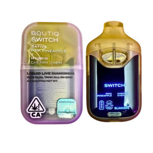 Boutiq Switch V4 – Pink Pineapple X Cherry Chem 2G Dual Tank