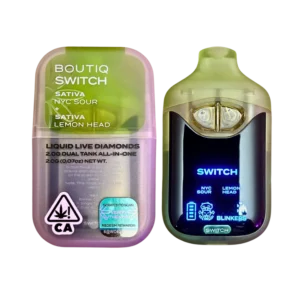 Boutiq Switch V4 – NYC Sour X Lemon Head 2G Dual Tank