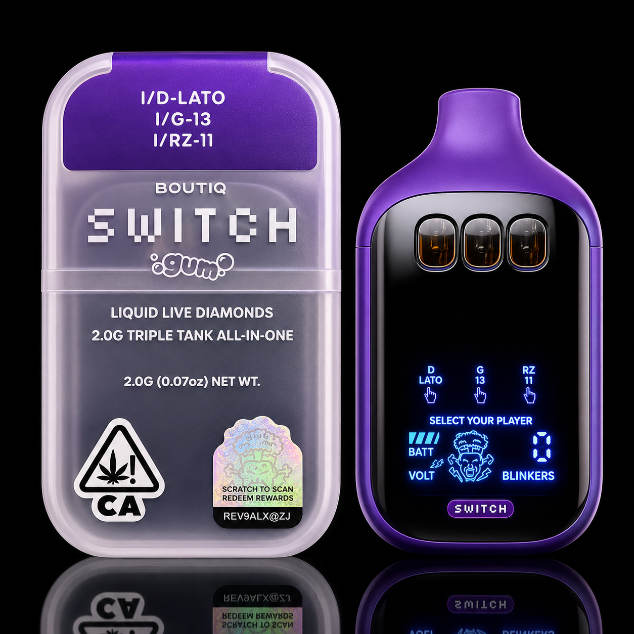 Boutiq Switch Gum Edition