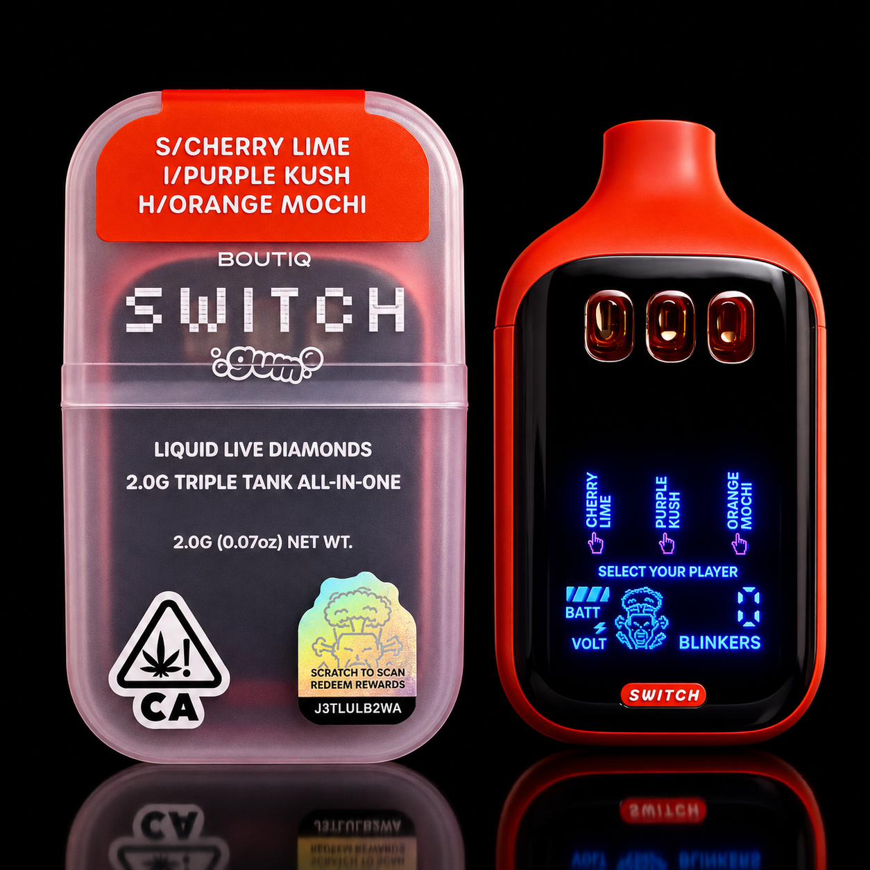 BOUTIQ SWITCH V5 (3 in 1) - GUM LIMITED EDITION BOUTIQ SWITCH V5 (3 in 1) - GUM LIMITED EDITION
