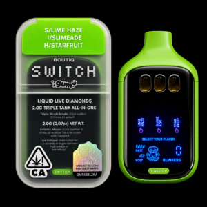 BOUTIQ SWITCH V5 (3 in 1) GUM LIMITED EDITION “LIME HAZE”, “SLIMEADE”, “STARFRUIT”