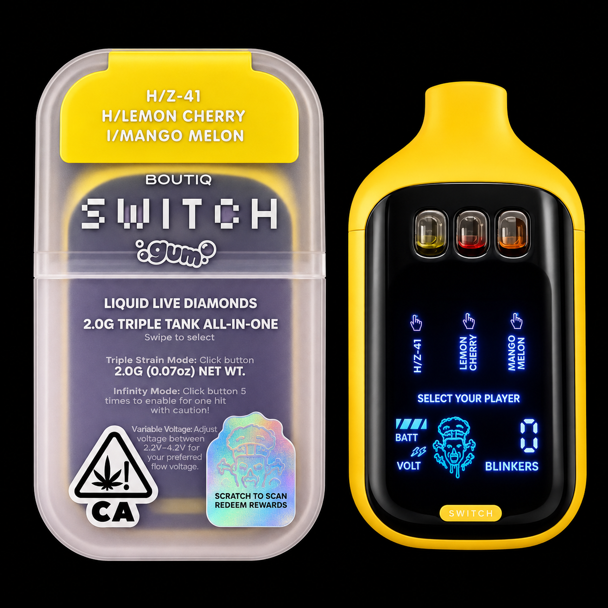 BOUTIQ SWITCH V5 (3 in 1) - GUM LIMITED EDITION